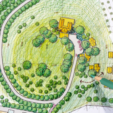 Paysage Creation Paysagiste Bourg Blanc Plan De Plantations 1