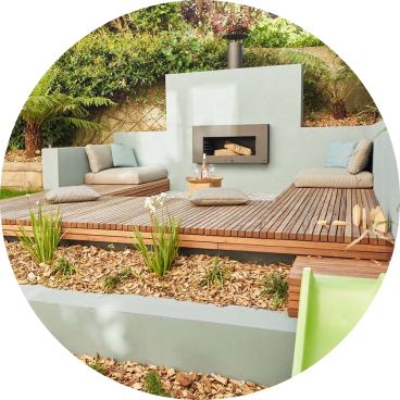 Paysage Creation Paysagiste Bourg Blanc Terrasse En Bois 1